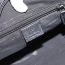 GUCCI GG Canvas Hand Bag Black 131228 Auth ep15484-15