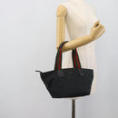 GUCCI GG Canvas Hand Bag Black 131228 Auth ep15484-22