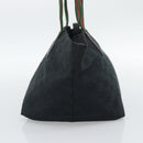 GUCCI GG Canvas Hand Bag Black 131228 Auth ep15484-4