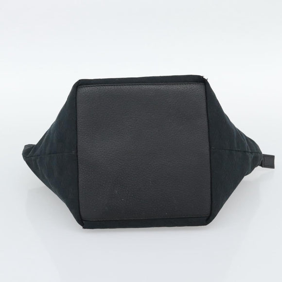 GUCCI GG Canvas Hand Bag Black 131228 Auth ep15484
