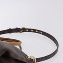LOUIS VUITTON Monogram Pallas MM Hand Bag 2way Red M41175 LV Auth ep15485-11