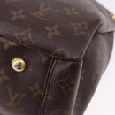 LOUIS VUITTON Monogram Pallas MM Hand Bag 2way Red M41175 LV Auth ep15485-14