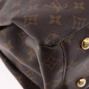LOUIS VUITTON Monogram Pallas MM Hand Bag 2way Red M41175 LV Auth ep15485-15
