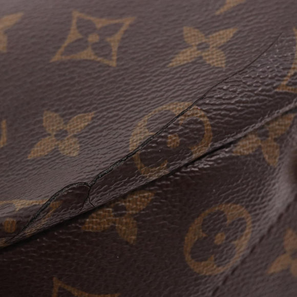 LOUIS VUITTON Monogram Pallas MM Hand Bag 2way Red M41175 LV Auth ep15485
