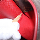 LOUIS VUITTON Monogram Pallas MM Hand Bag 2way Red M41175 LV Auth ep15485-26