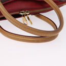 LOUIS VUITTON Monogram Pallas MM Hand Bag 2way Red M41175 LV Auth ep15485-7