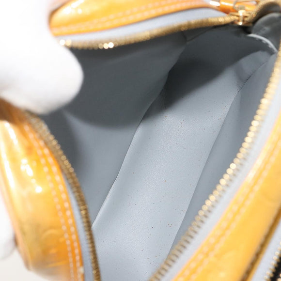 LOUIS VUITTON Monogram Vernis Wooster Shoulder Bag Gris M91036 LV Auth ep15487