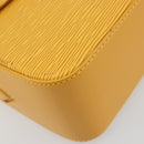 LOUIS VUITTON Epi Bushi Shoulder Bag Yellow M52209 LV Auth ep15488V-11