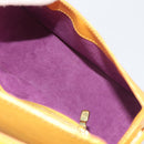 LOUIS VUITTON Epi Bushi Shoulder Bag Yellow M52209 LV Auth ep15488V-16
