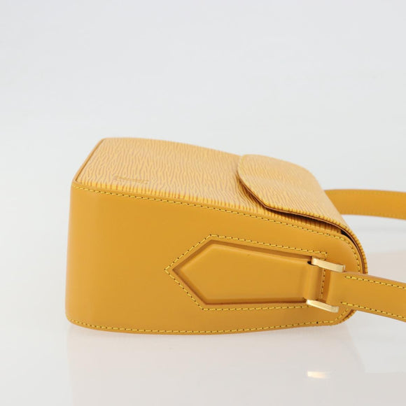 LOUIS VUITTON Epi Bushi Shoulder Bag Yellow M52209 LV Auth ep15488V