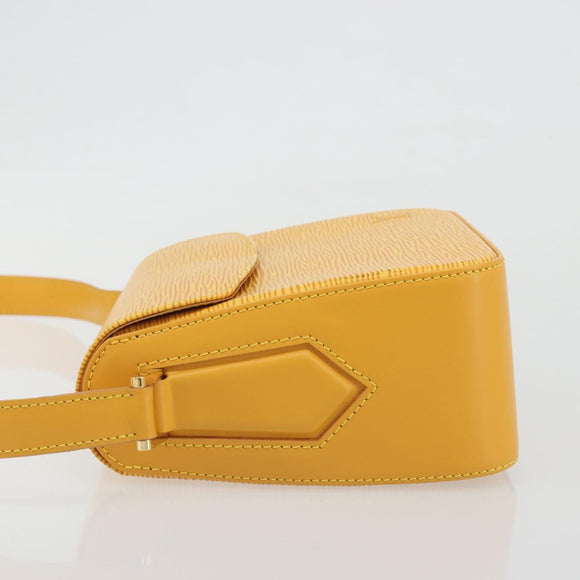LOUIS VUITTON Epi Bushi Shoulder Bag Yellow M52209 LV Auth ep15488V
