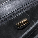 GUCCI Shoulder Bag Leather Black Gold Tone 001 14 5364 Auth ep15490-16