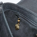 GUCCI Shoulder Bag Leather Black Gold Tone 001 14 5364 Auth ep15490-20