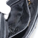 GUCCI Shoulder Bag Leather Black Gold Tone 001 14 5364 Auth ep15490-21