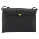 GUCCI Shoulder Bag Leather Black Gold Tone 001 14 5364 Auth ep15490-3