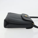 GUCCI Shoulder Bag Leather Black Gold Tone 001 14 5364 Auth ep15490-4