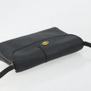 GUCCI Shoulder Bag Leather Black Gold Tone 001 14 5364 Auth ep15490-6