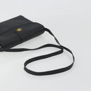 GUCCI Shoulder Bag Leather Black Gold Tone 001 14 5364 Auth ep15490-7