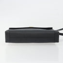 GUCCI Shoulder Bag Leather Black Gold Tone 001 14 5364 Auth ep15490-9