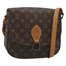 LOUIS VUITTON Monogram Saint Cloud GM Shoulder Bag M51242 LV Auth ep15495-1
