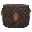 LOUIS VUITTON Monogram Saint Cloud GM Shoulder Bag M51242 LV Auth ep15495-13