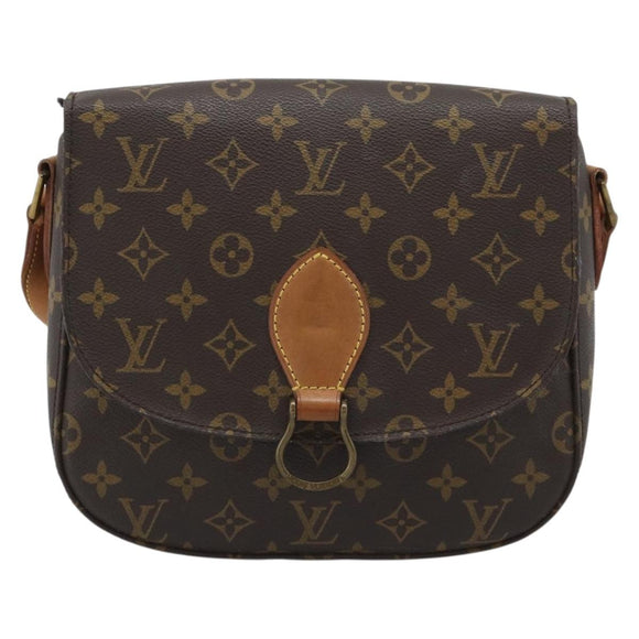 LOUIS VUITTON Monogram Saint Cloud GM Shoulder Bag M51242 LV Auth ep15495