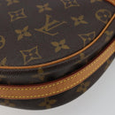 LOUIS VUITTON Monogram Jeune Fille GM Shoulder Bag M51225 LV Auth ep15496-17