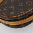 LOUIS VUITTON Monogram Jeune Fille GM Shoulder Bag M51225 LV Auth ep15496-18