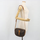 LOUIS VUITTON Monogram Jeune Fille GM Shoulder Bag M51225 LV Auth ep15496-24