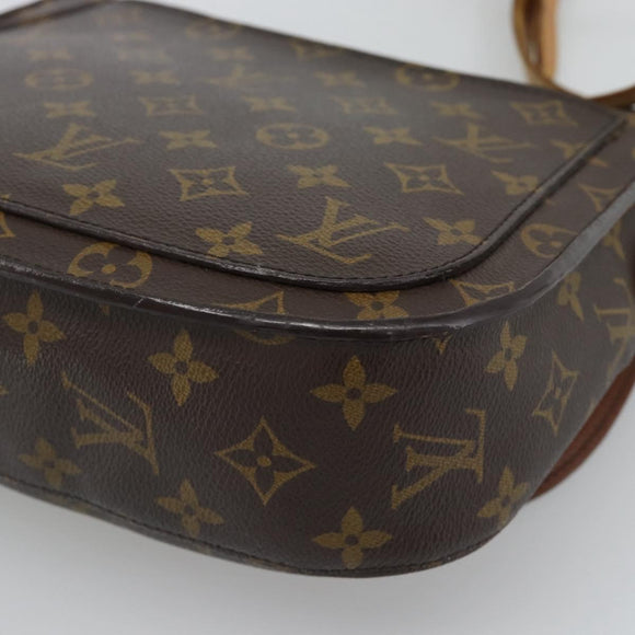 LOUIS VUITTON Monogram Saint Cloud GM Shoulder Bag M51242 LV Auth ep15497