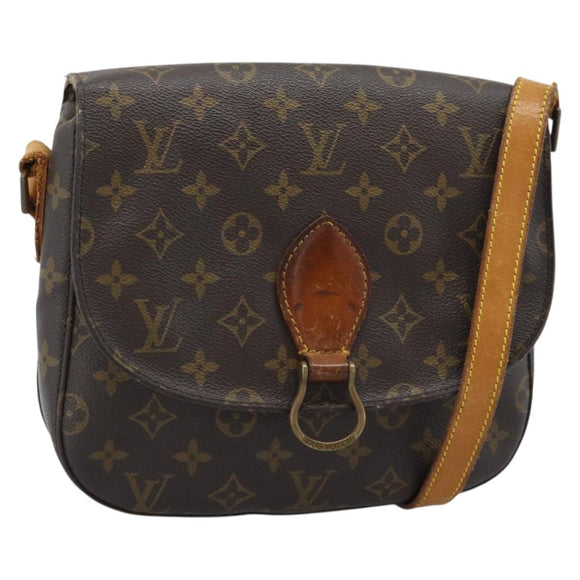 LOUIS VUITTON Monogram Saint Cloud GM Shoulder Bag M51242 LV Auth ep15497