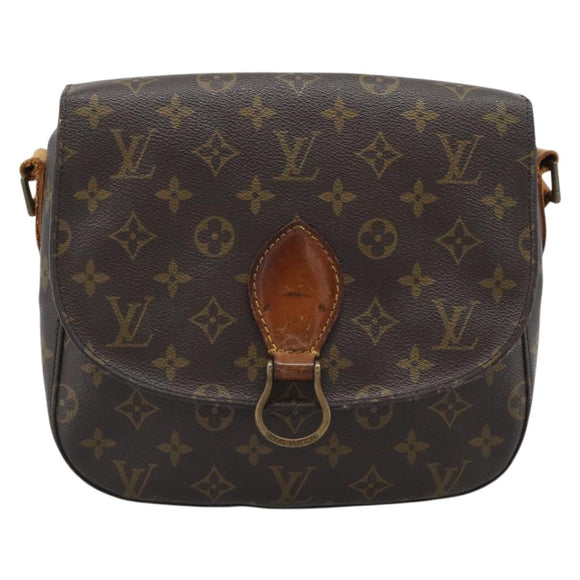 LOUIS VUITTON Monogram Saint Cloud GM Shoulder Bag M51242 LV Auth ep15497