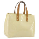 LOUIS VUITTON Monogram Vernis Reade PM Hand Bag Gris M91145 LV Auth ep15498-1