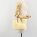 LOUIS VUITTON Monogram Vernis Reade PM Hand Bag Gris M91145 LV Auth ep15498-25