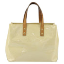 LOUIS VUITTON Monogram Vernis Reade PM Hand Bag Gris M91145 LV Auth ep15498-2