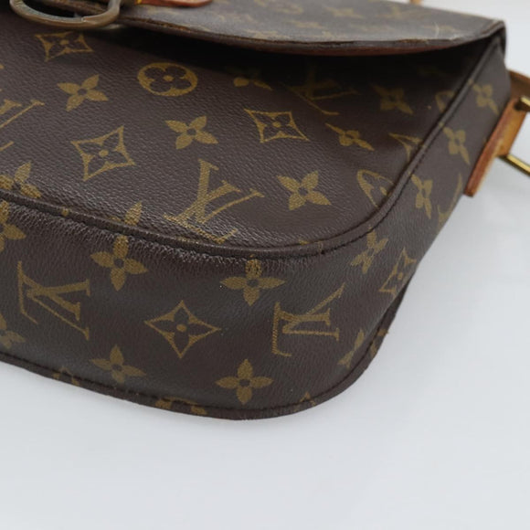 LOUIS VUITTON Monogram Saint Cloud GM Shoulder Bag M51242 LV Auth ep15499