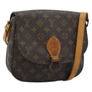 LOUIS VUITTON Monogram Saint Cloud GM Shoulder Bag M51242 LV Auth ep15499-1
