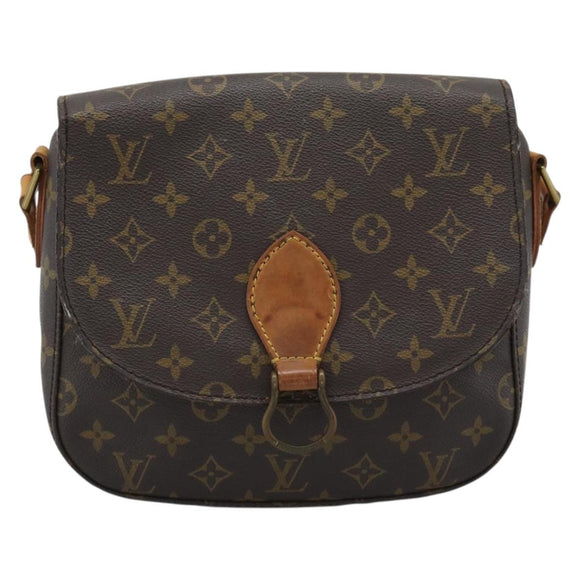 LOUIS VUITTON Monogram Saint Cloud GM Shoulder Bag M51242 LV Auth ep15499
