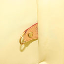 LOUIS VUITTON Monogram Vernis Houston Hand Bag Lime Yellow M91055 Auth ep15500-12