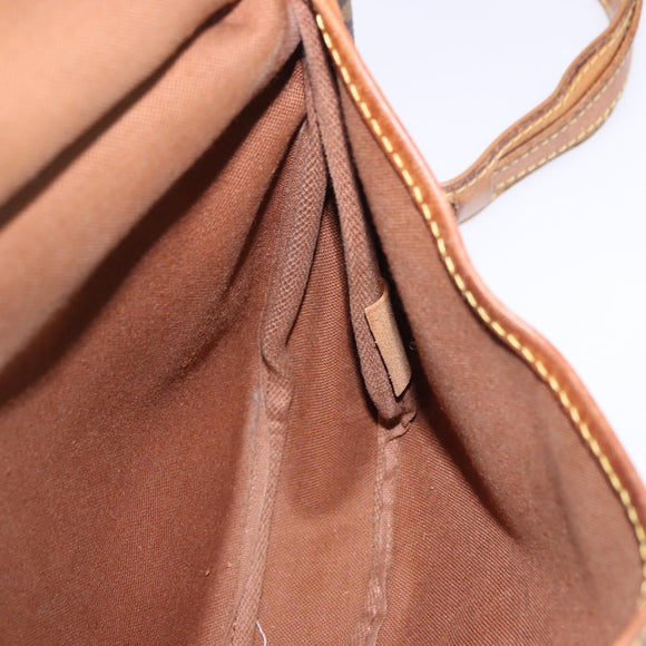 LOUIS VUITTON Monogram Saumur 30 Shoulder Bag M42256 LV Auth ep15501