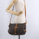 LOUIS VUITTON Monogram Saumur 30 Shoulder Bag M42256 LV Auth ep15501-28