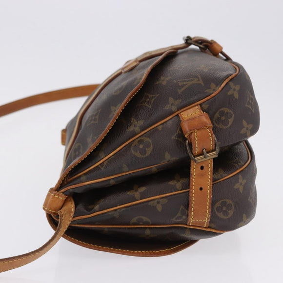 LOUIS VUITTON Monogram Saumur 30 Shoulder Bag M42256 LV Auth ep15501