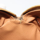 CELINE Macadam Canvas Hand Bag PVC Leather Brown Gold Auth ep15503A-22