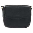 Burberrys Shoulder Bag Leather Black Gold Auth ep15508-13