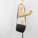 Burberrys Shoulder Bag Leather Black Gold Auth ep15508-22