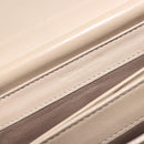 BOTTEGA VENETA INTRECCIATO Chain Shoulder Bag Leather Beige Auth ep15510-17