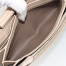 BOTTEGA VENETA INTRECCIATO Chain Shoulder Bag Leather Beige Auth ep15510-11