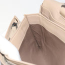 BOTTEGA VENETA INTRECCIATO Chain Shoulder Bag Leather Beige Auth ep15510-19