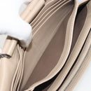 BOTTEGA VENETA INTRECCIATO Chain Shoulder Bag Leather Beige Auth ep15510-20