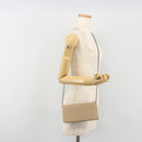 BOTTEGA VENETA INTRECCIATO Chain Shoulder Bag Leather Beige Auth ep15510-24